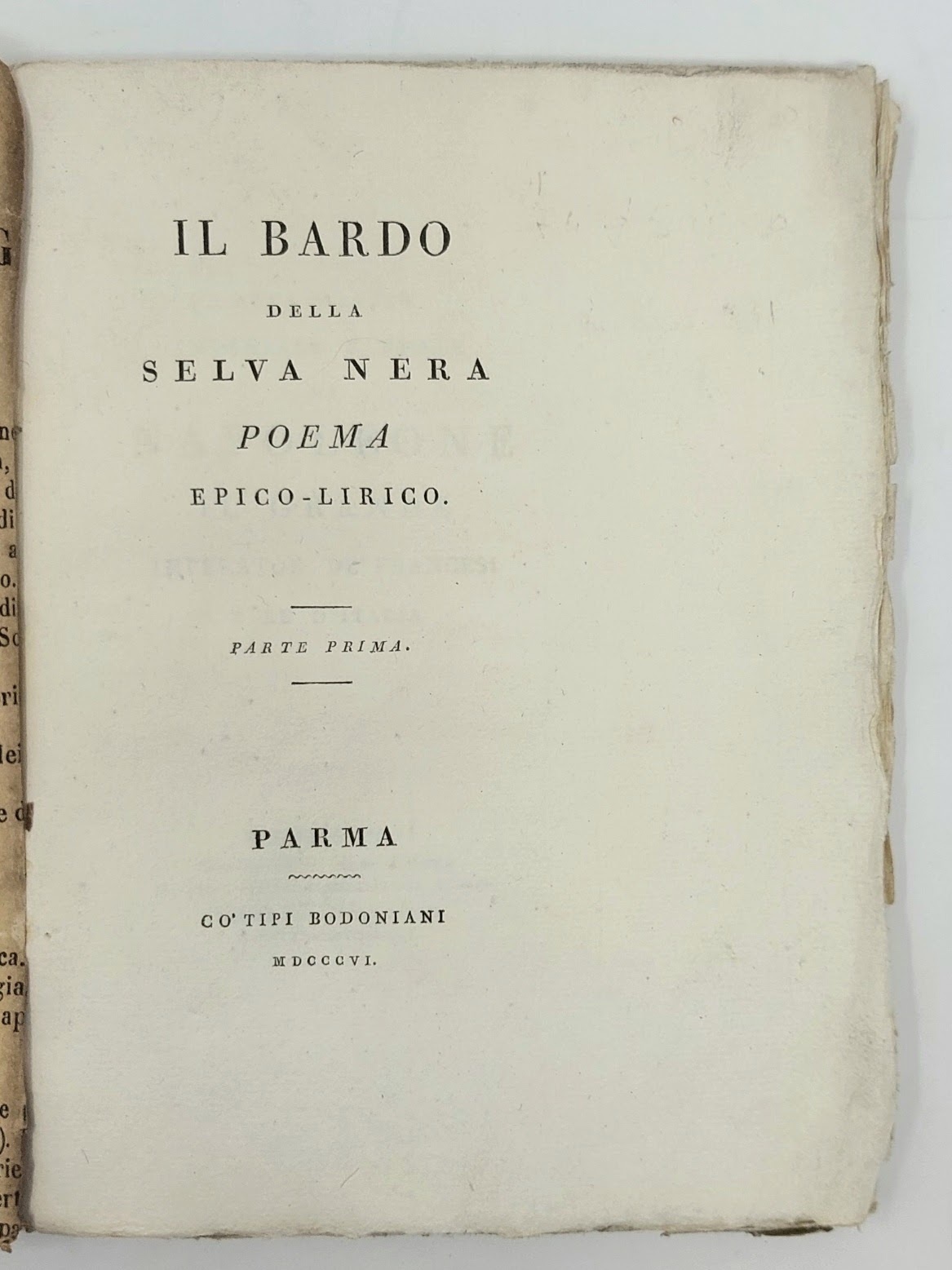 Il Bardo della Selva Nera.