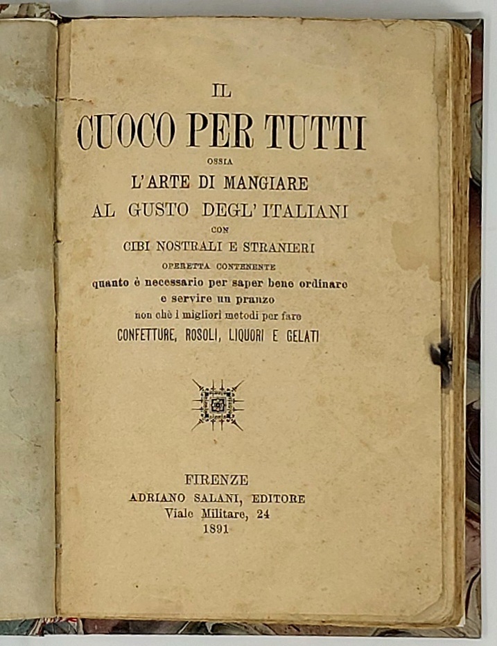 Il cuoco per tutti, ossia l'arte di mangiare al gusto …