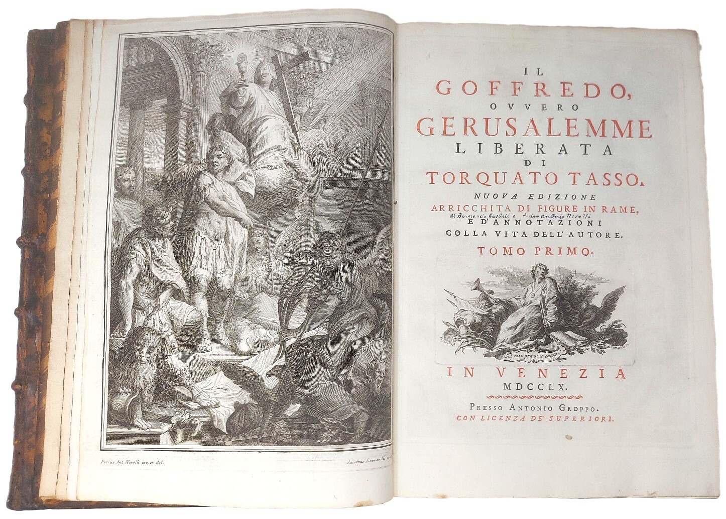 Il Goffredo, ovvero Gerusalemme Liberata. Nuova edizione arricchita di figure …