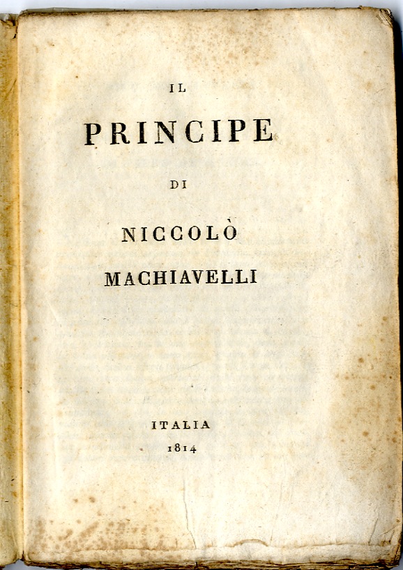 Il Principe.