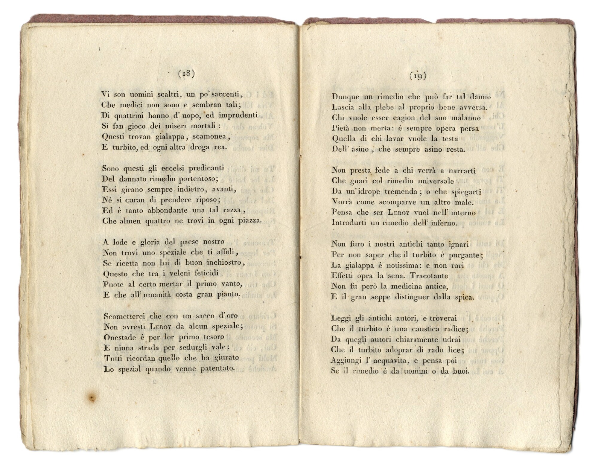 Il Rimedio Universale&amp;nbsp;di Leroy