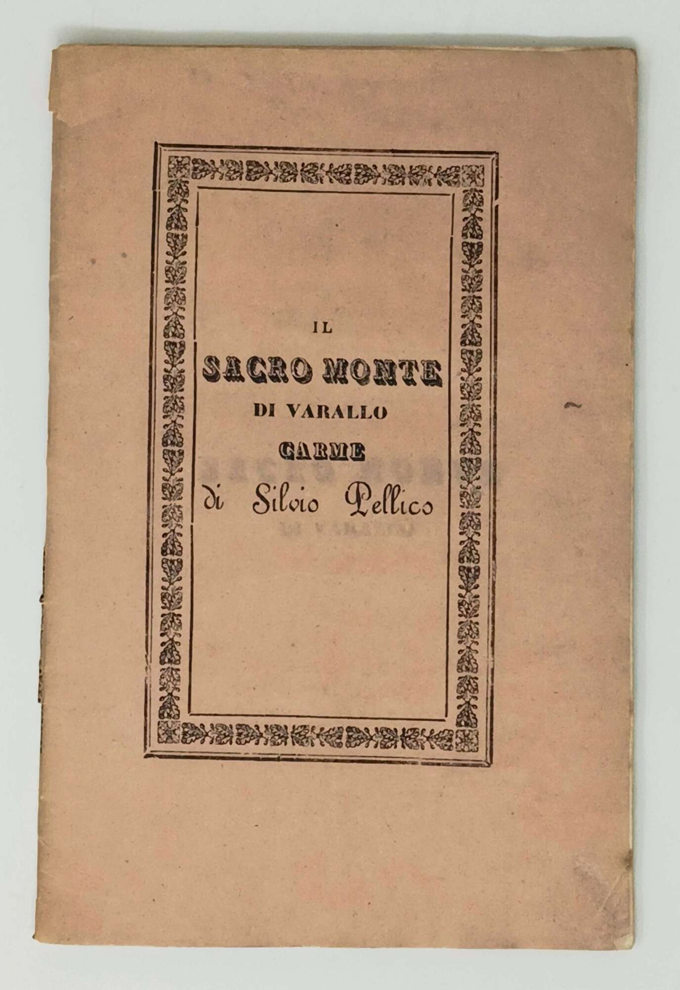 Il Sacro Monte di Varallo. Carme.