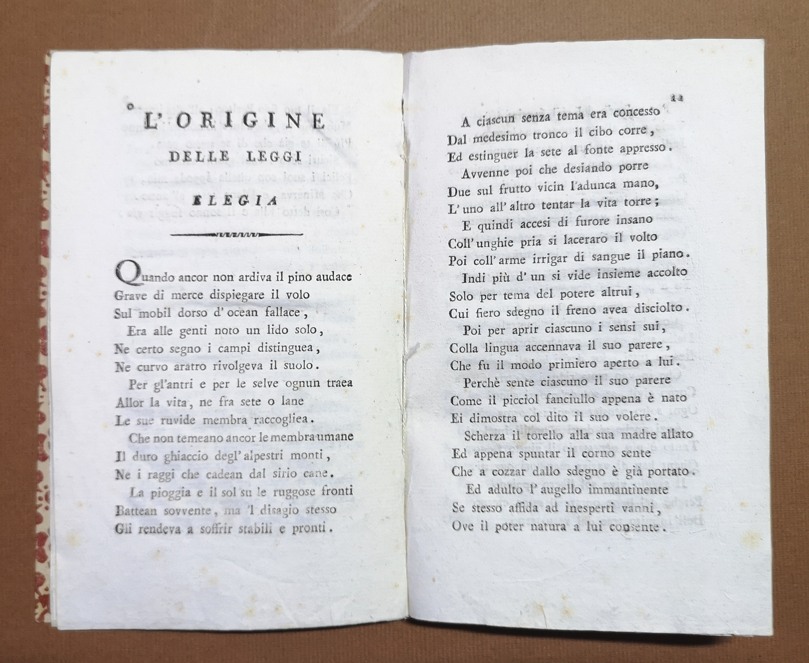 Il Sogno. L'origine delle leggi, e la strada della gloria. …