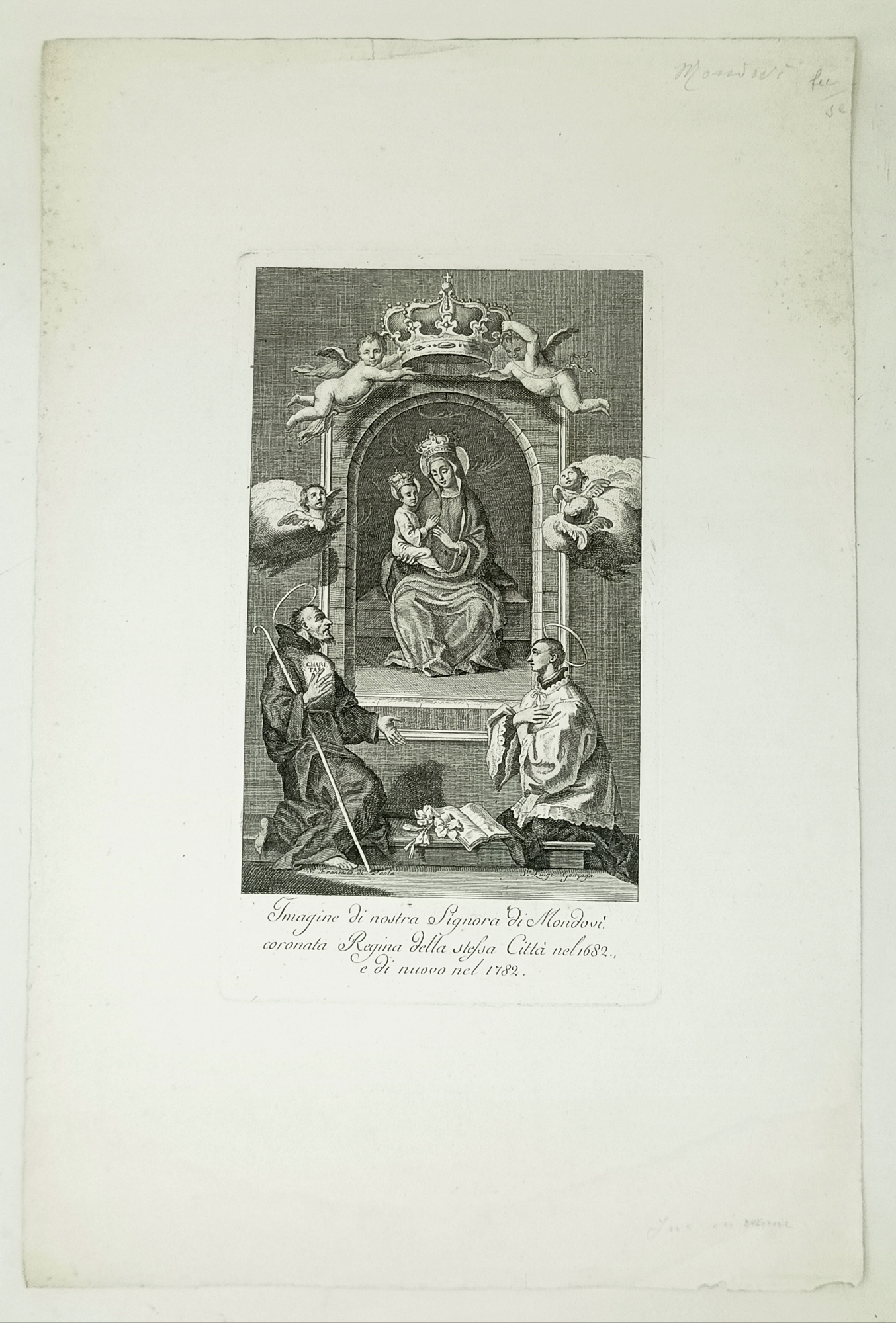 Immagine di nostra Signora di Mondov&amp;igrave;, coronata Regina della stessa …