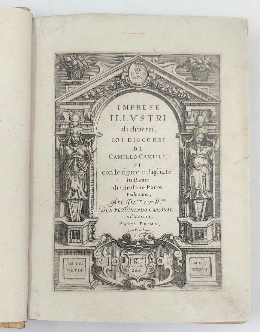 Imprese illustri di diversi, coi discorsi di Camillo Camilli et …