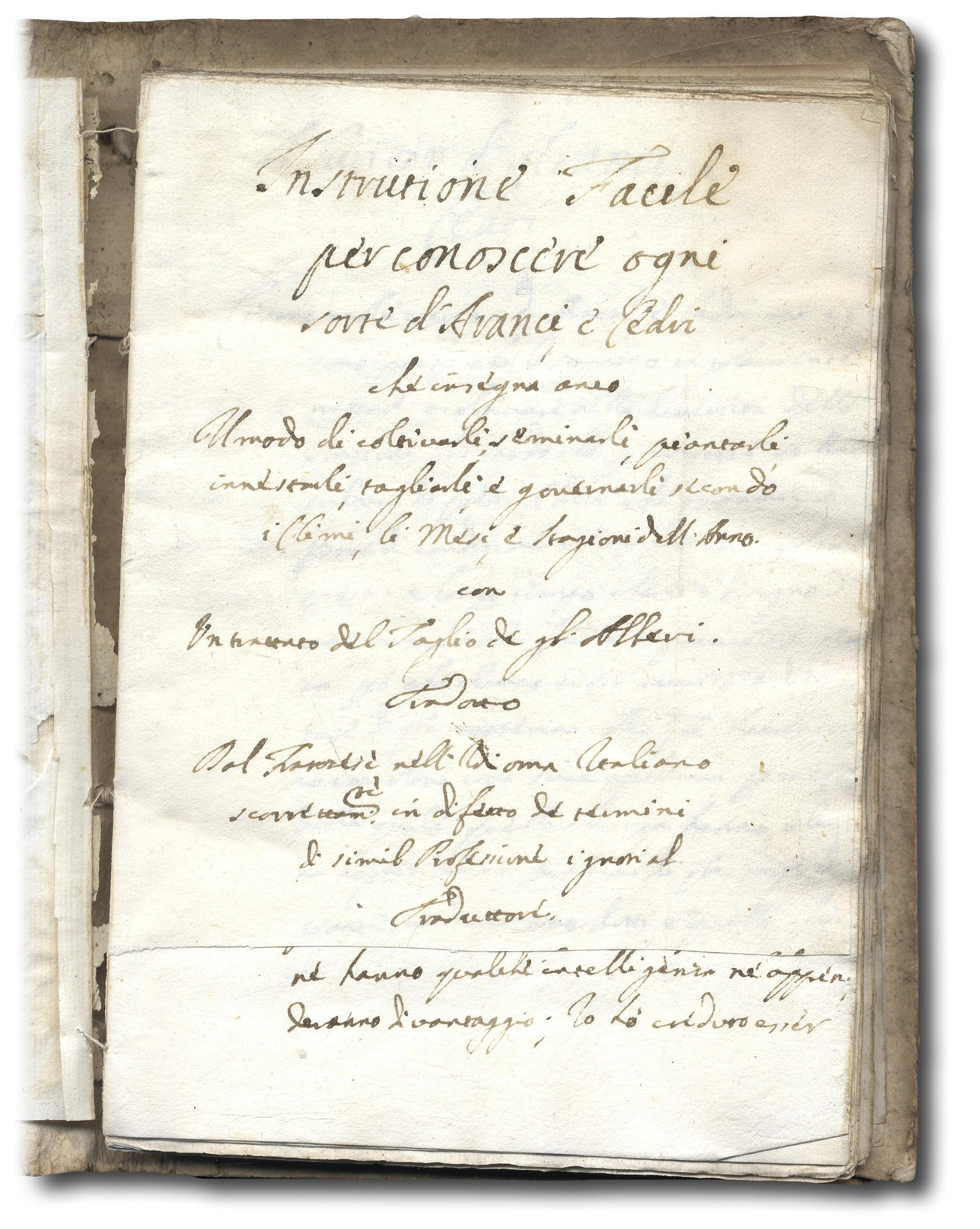 Istrutione facile per conoscere ogni sorte d'aranci e cedri...&amp;nbsp;Con un …