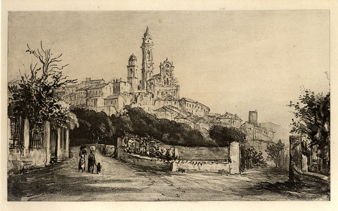 Italie. Souvenir d�un voyage de Nice a G&amp;eacute;nes par la …