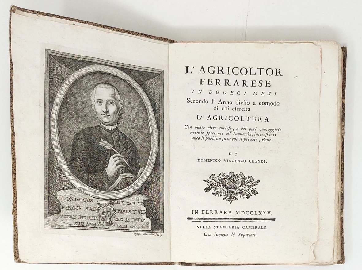 L'Agricoltor Ferrarese in dodici mesi.&amp;nbsp;Secondo l'anno diviso a comodo di …