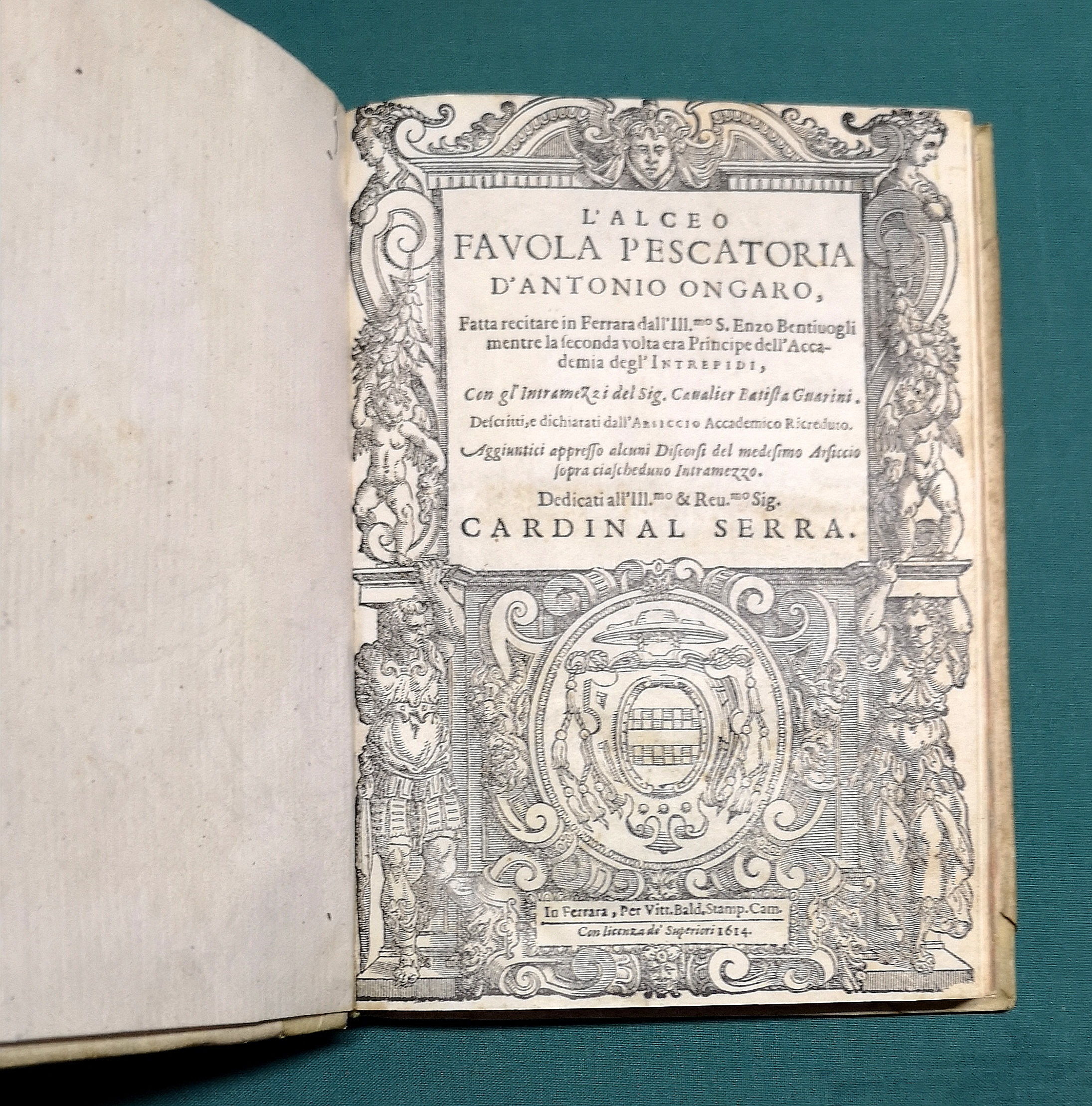 L'Alceo. Favola Pescatoria, fatta recitare in Ferrara dall'ill.mo S. Enzo …