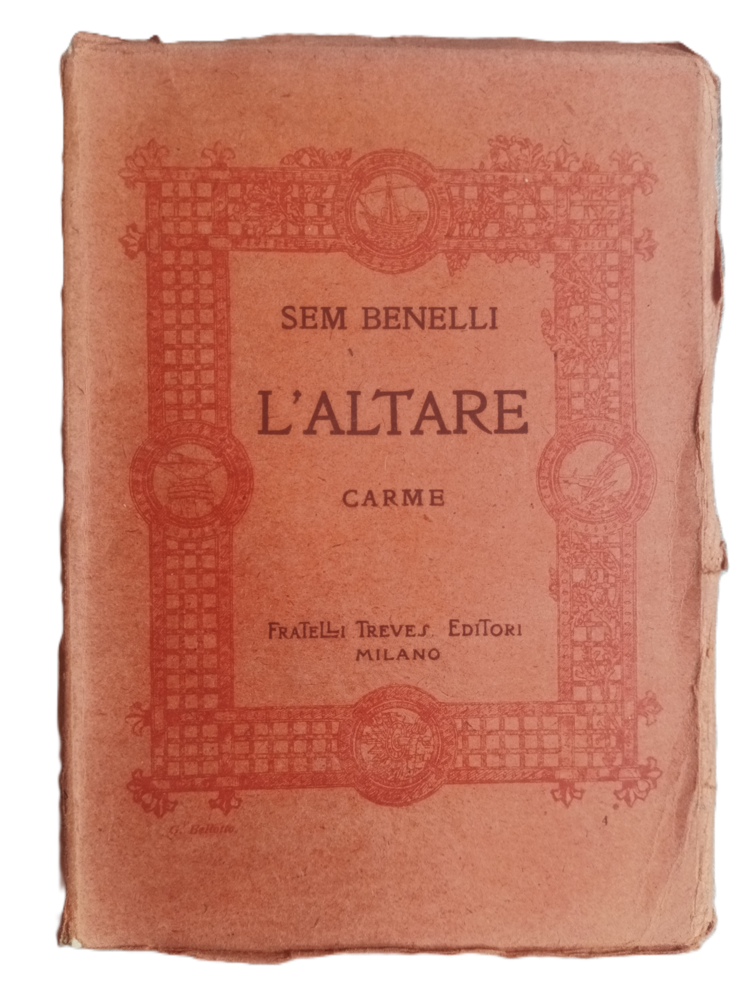 L'altare. Carme.