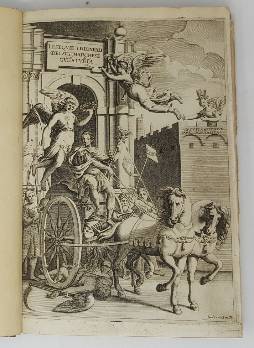 L&amp;rsquo;Esequie trionfali del Logotenente Generale dell&amp;rsquo;Armi di S. Chiesa, del …