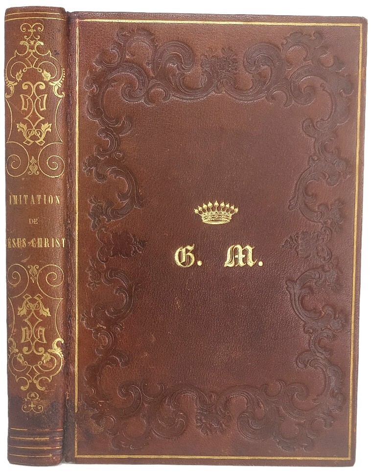 L'IMITATION DE JESUS-CHRIST traduite par M. De Genoude.&amp;nbsp;Nouvelle &amp;eacute;dition enrichie …
