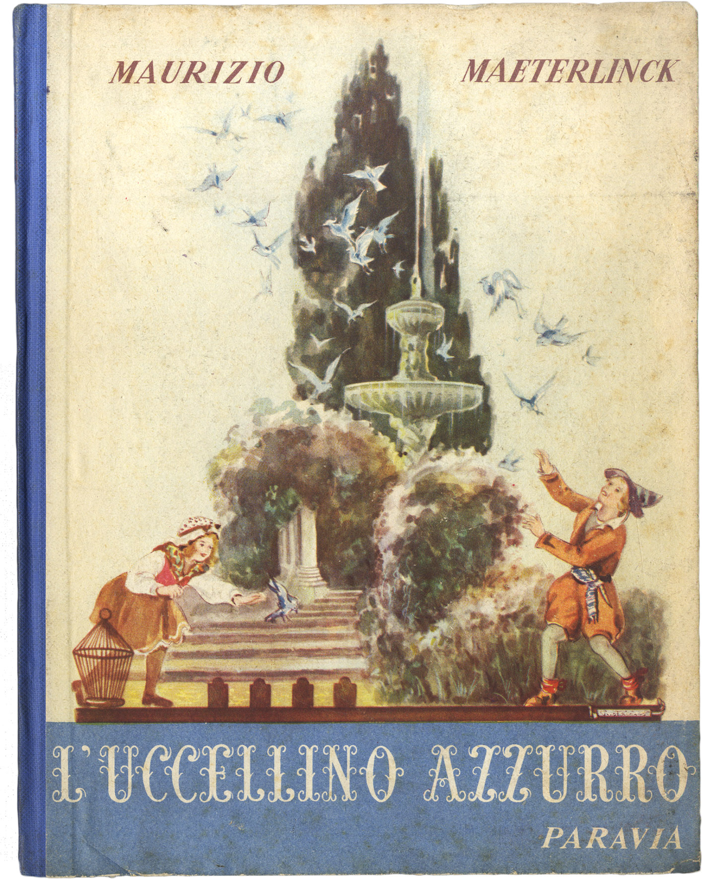 L’uccellino azzurro.