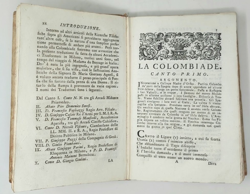 La colombiade poema di Madama du Boccage tradotto dal francese …