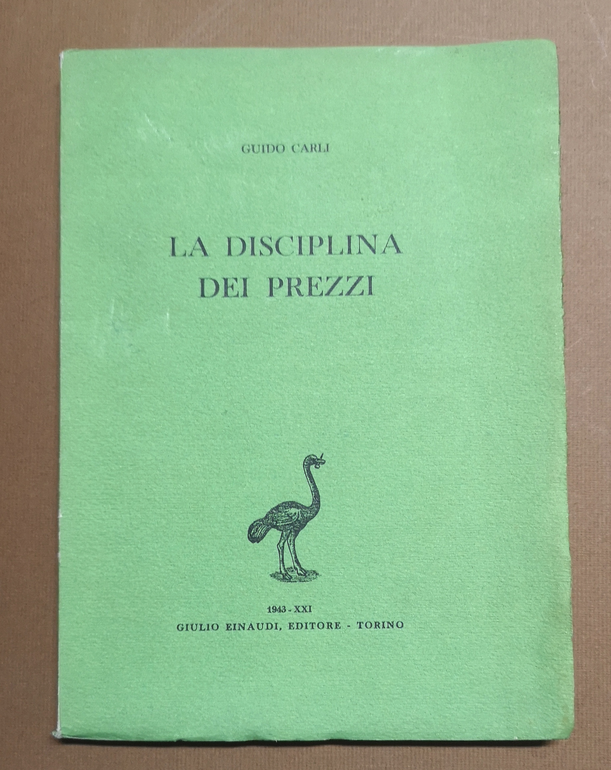 La disciplina dei prezzi.