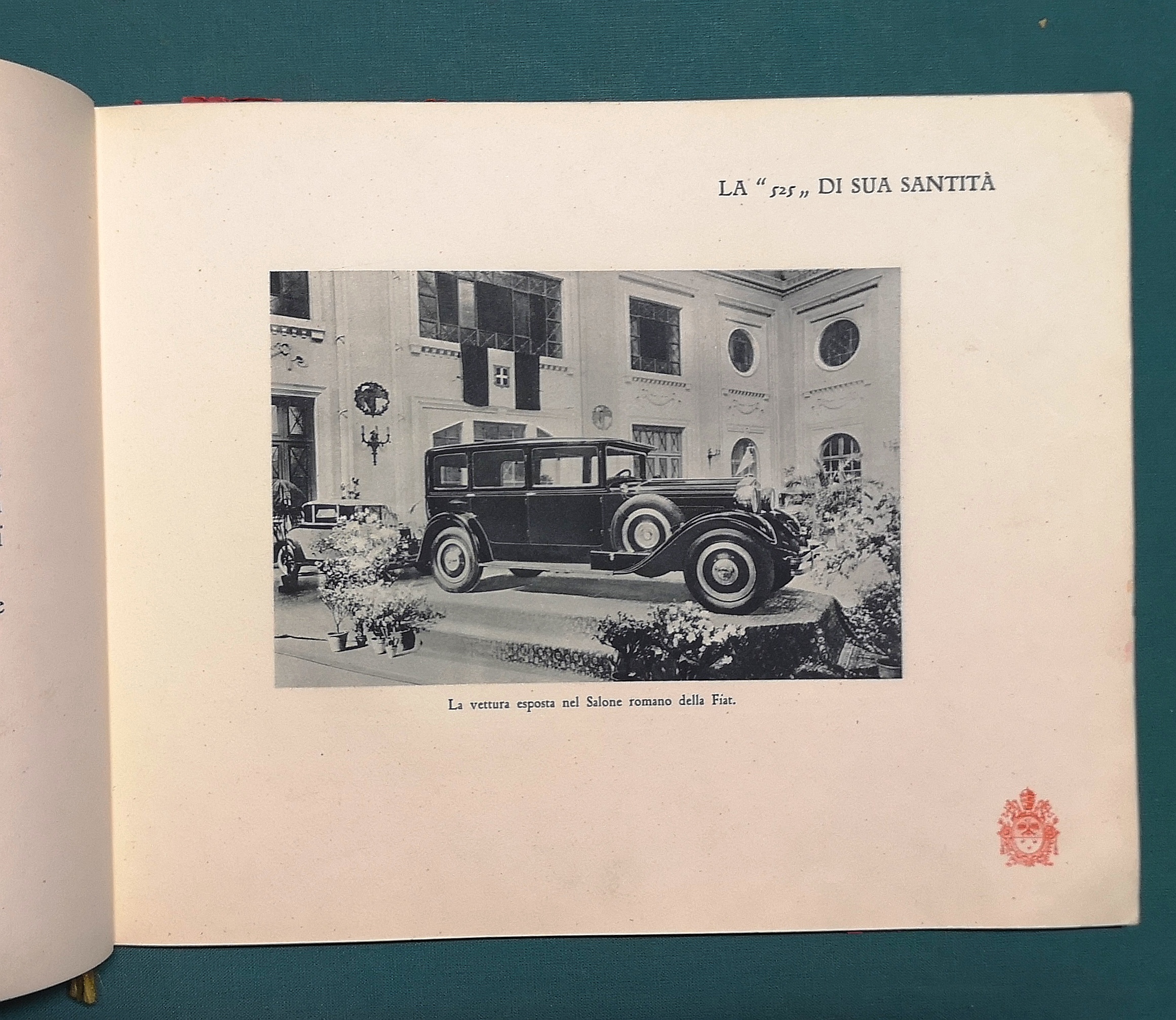 La FIAT in VATICANO. Benvenuta la FIAT!&amp;nbsp;