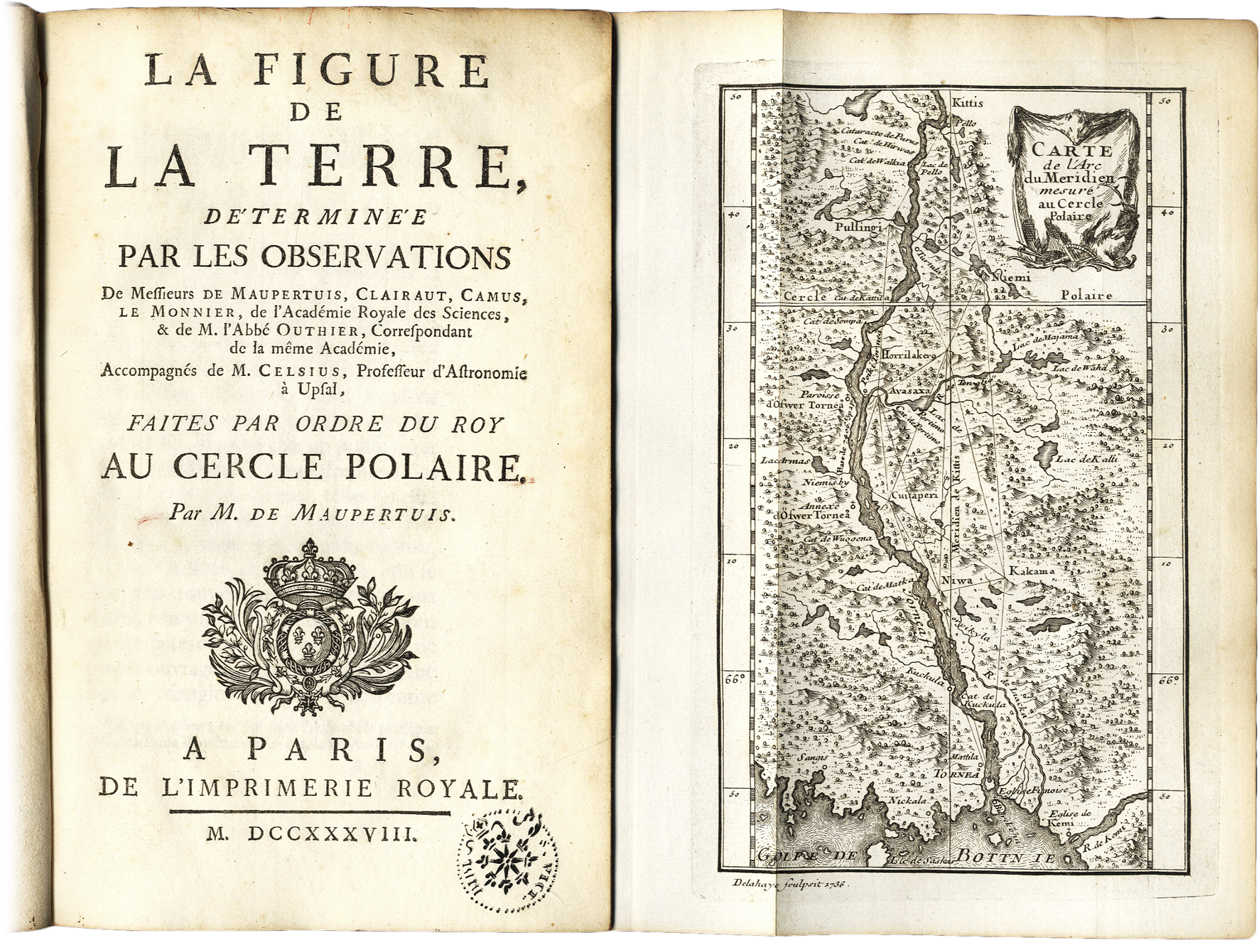 La Figure de la Terre, d&amp;eacute;termin&amp;eacute;e par les Observations de …