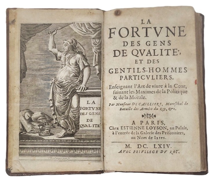 La fortune des gens de qualite, et des gentils-hommes particuliers.&amp;nbsp;Enseignant …