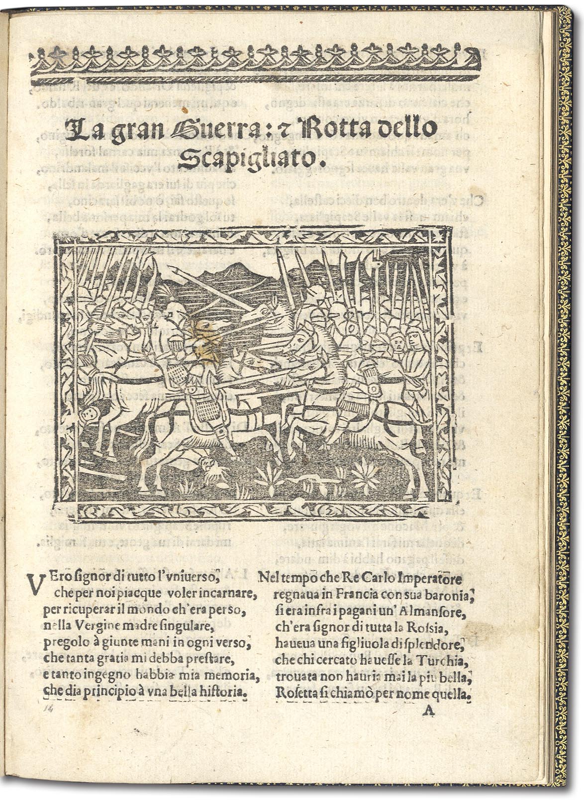 La Gran Guerra et Rotta dello Scapigliato.