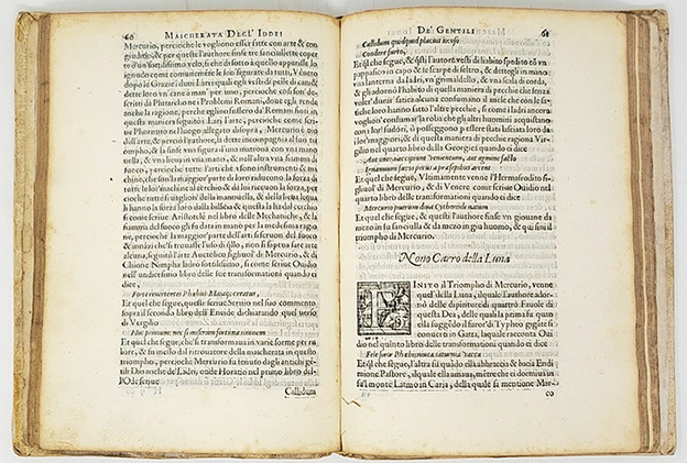 La mascherata della genealogia degl'iddei de&amp;rsquo; Gentili... Il giorno 21. …