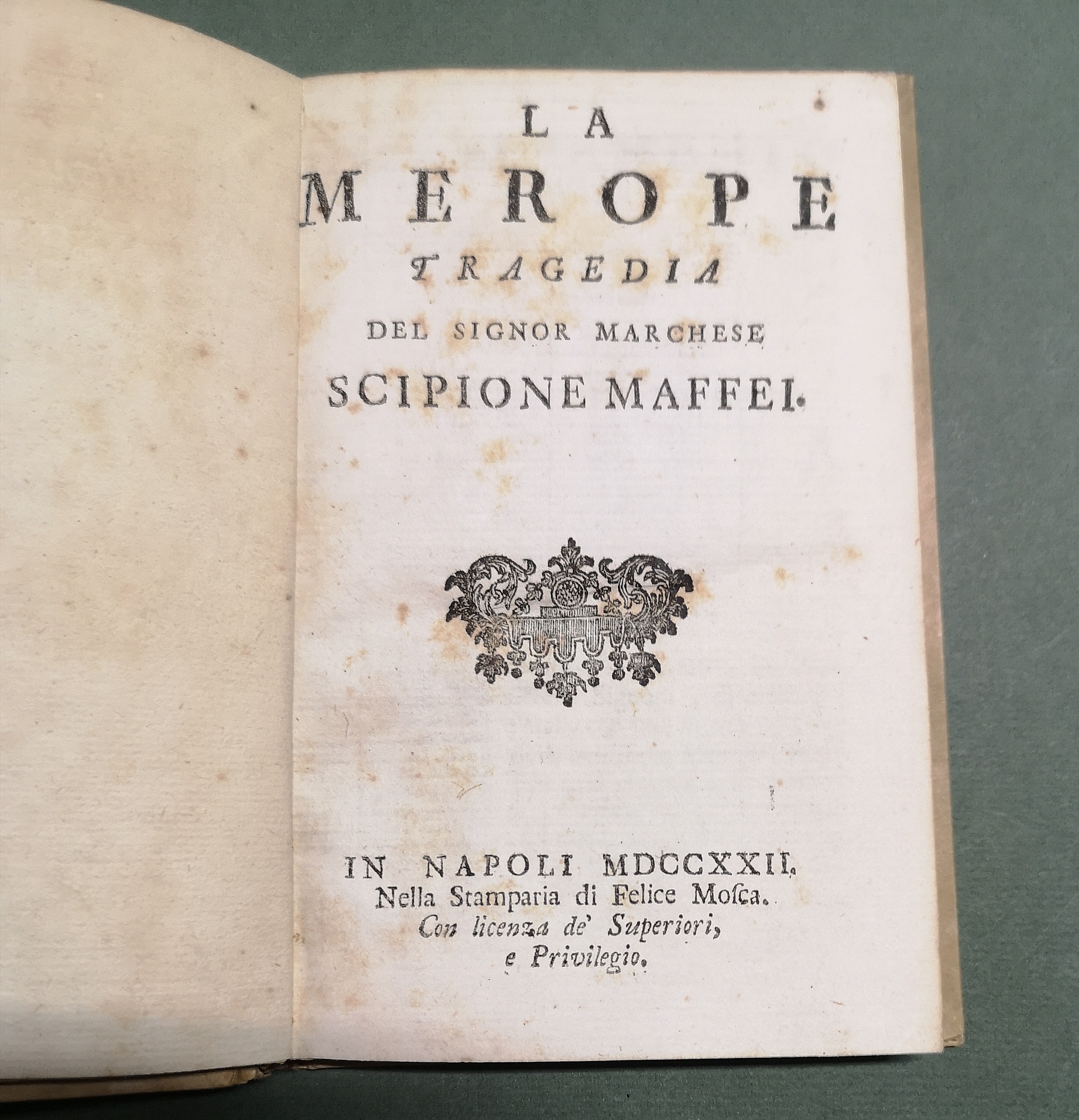 La Merope. Tragedia.