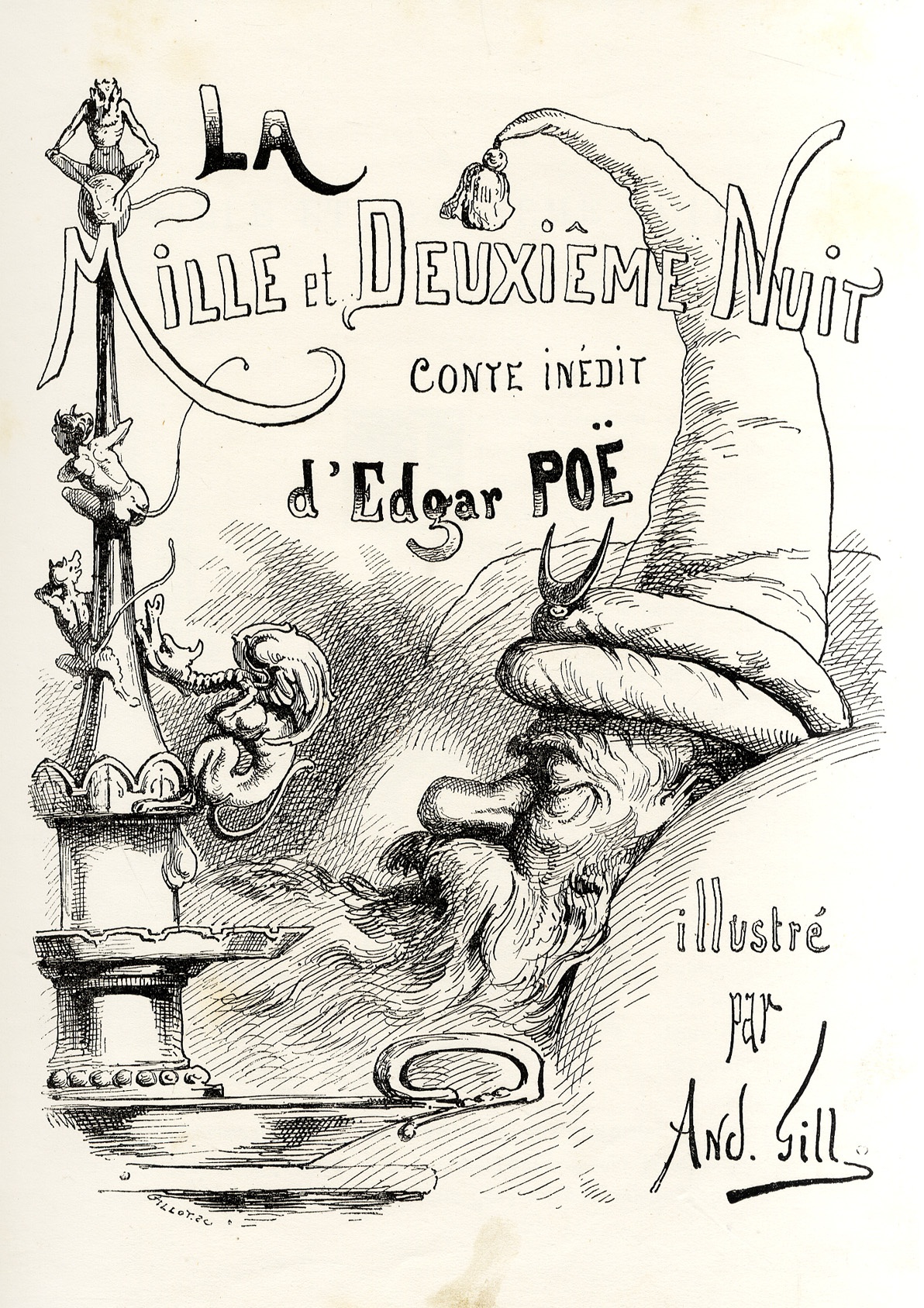 La Mille et Deuxieme Nuit. Conte in&amp;eacute;dit.&amp;nbsp;