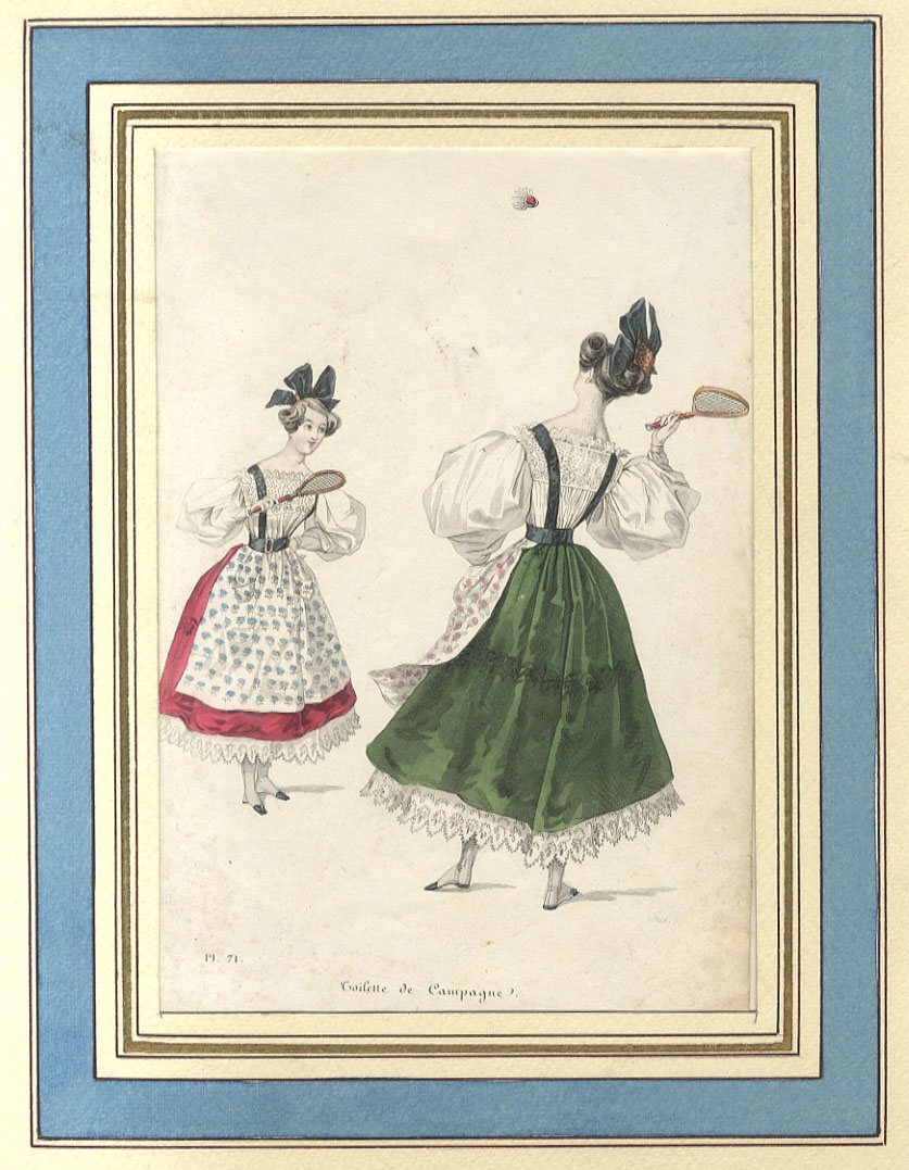 La Mode. Toilette de campagne.