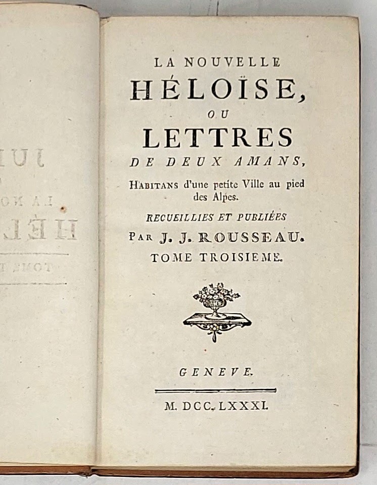 La Nouvelle H&amp;eacute;loise ou Lettre de deux amans habitant d'une …