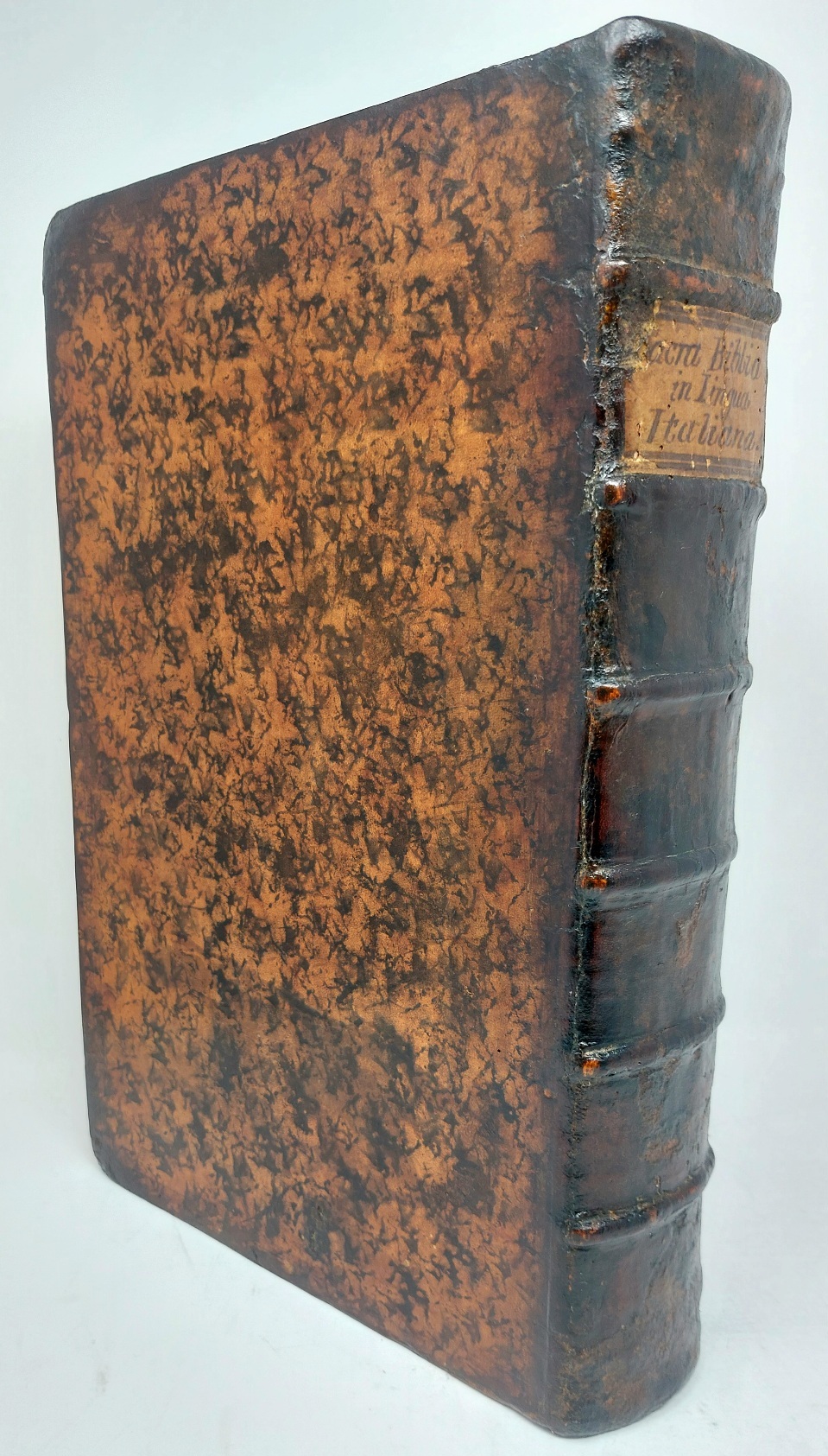 La Sacro-santa Biblia in lingua italiana.
