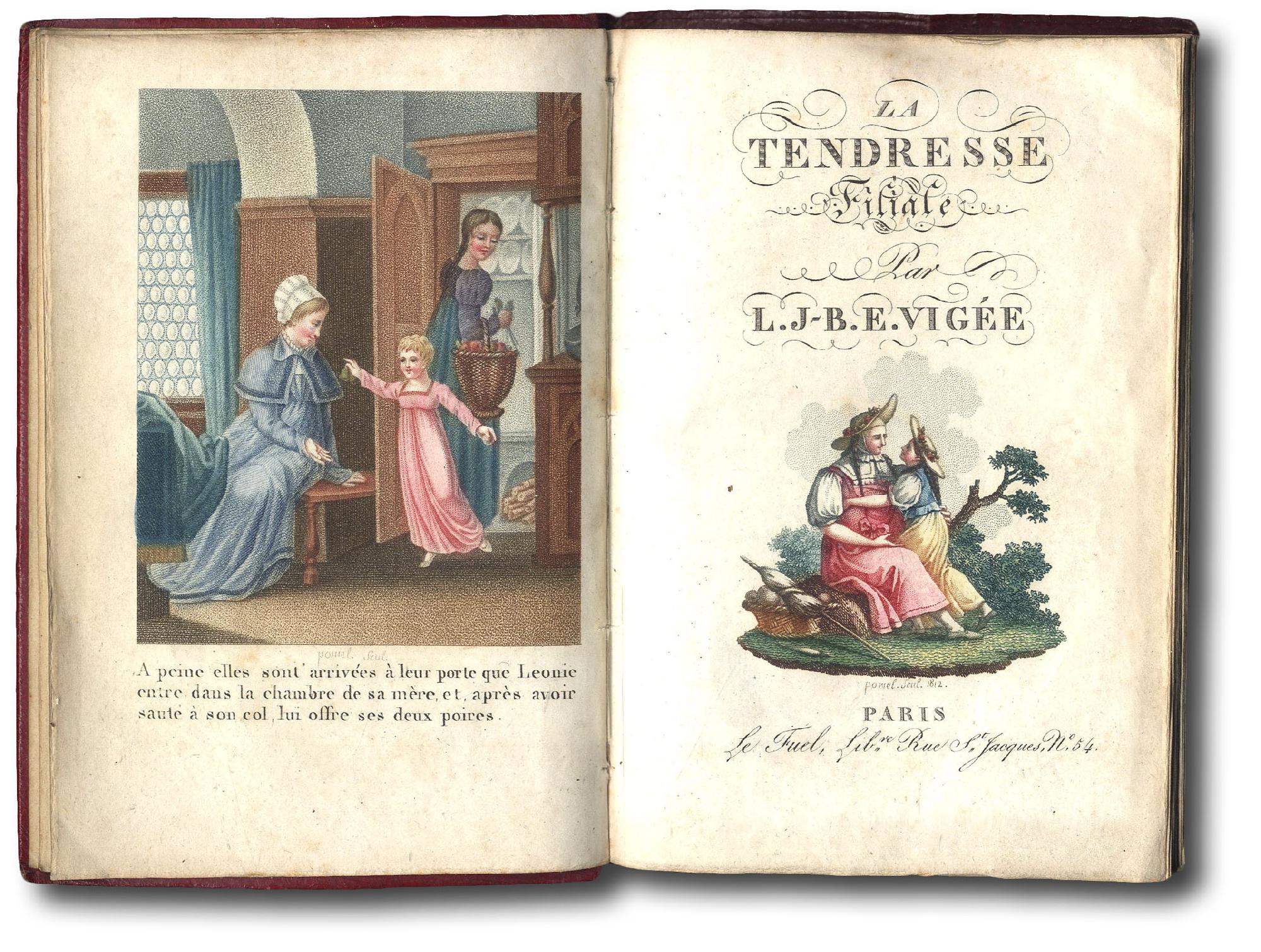 La tendresse filiale.