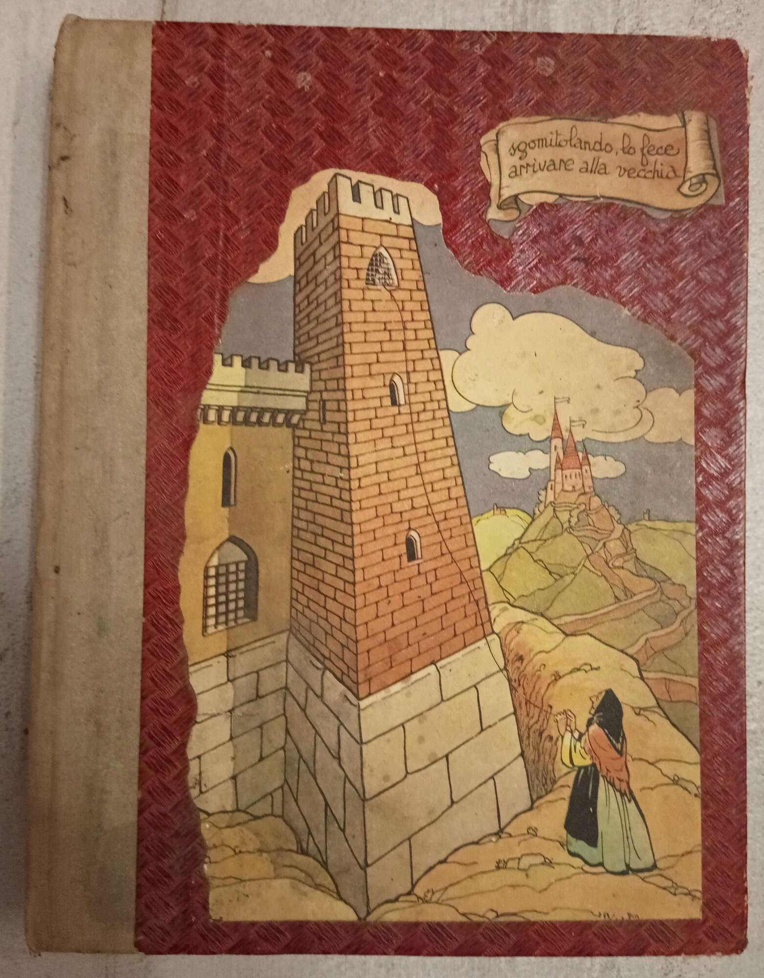 La vecchina delle dodici fiabe -&amp;nbsp;disegni di Golia