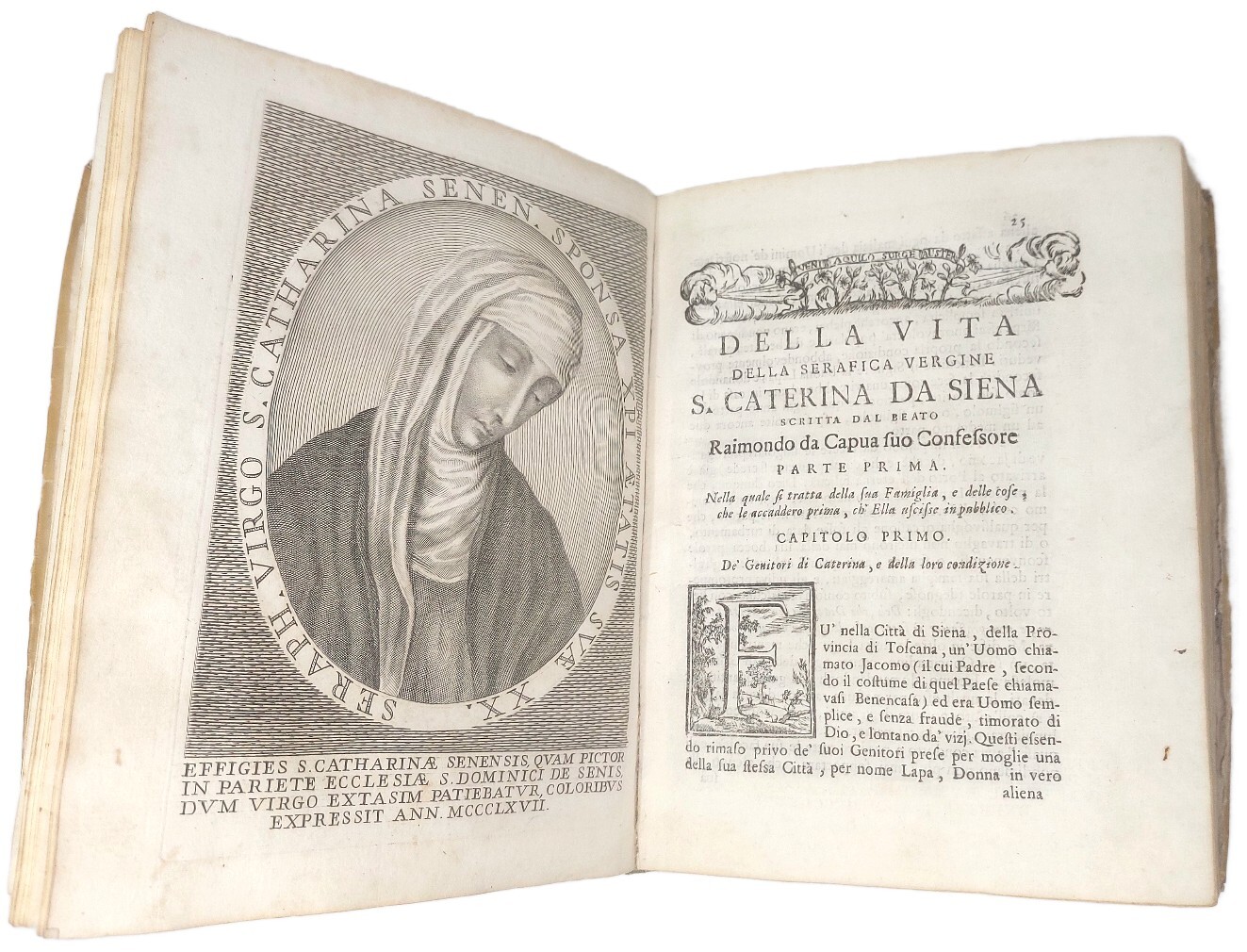La Vita della serafica sposa di Ges&amp;ugrave; Cristo S.Caterina da …