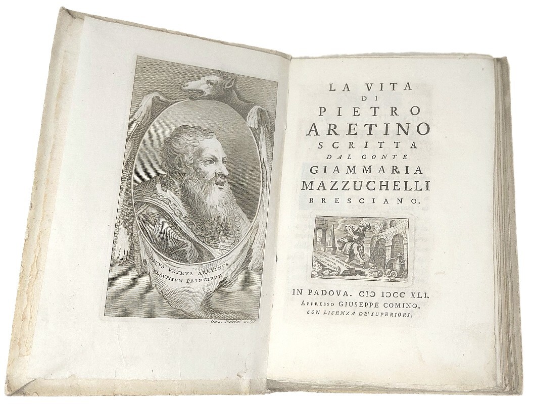 La Vita di Pietro Aretino scritta dal conte G. Mazzuchelli …