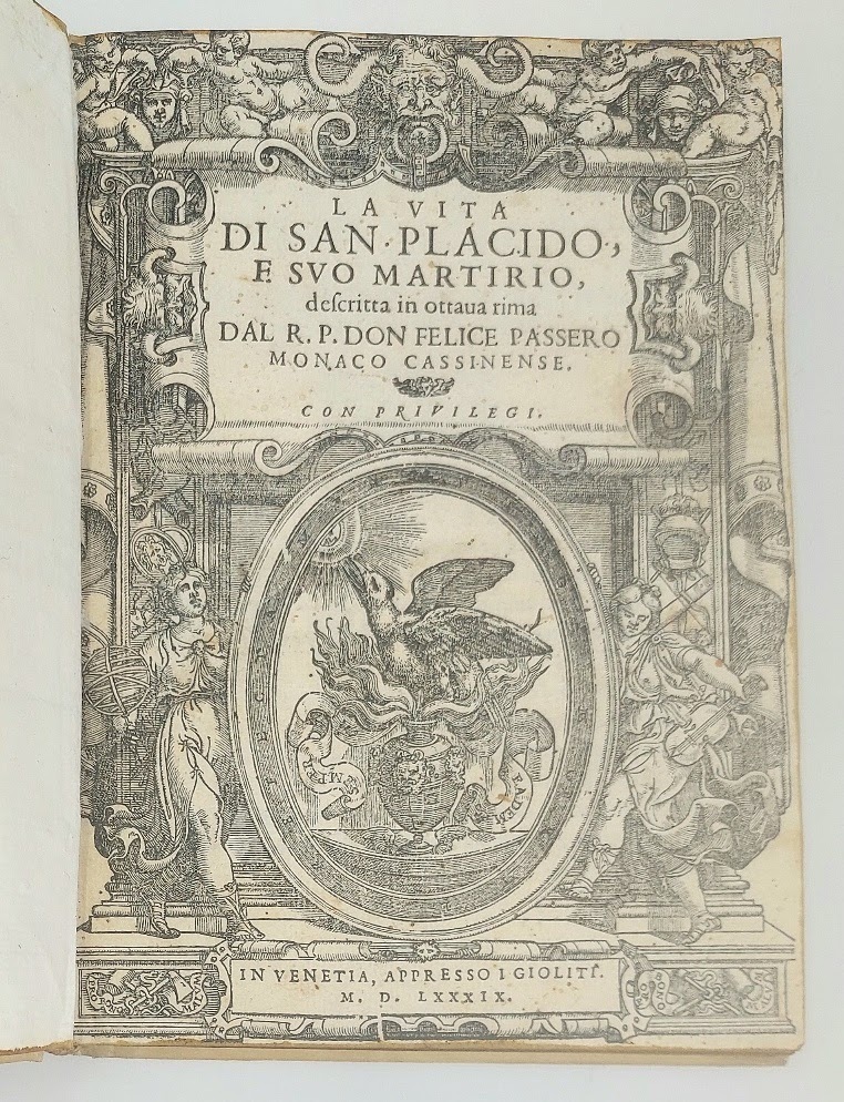 La vita di san Placido, e suo martirio, descritta in …