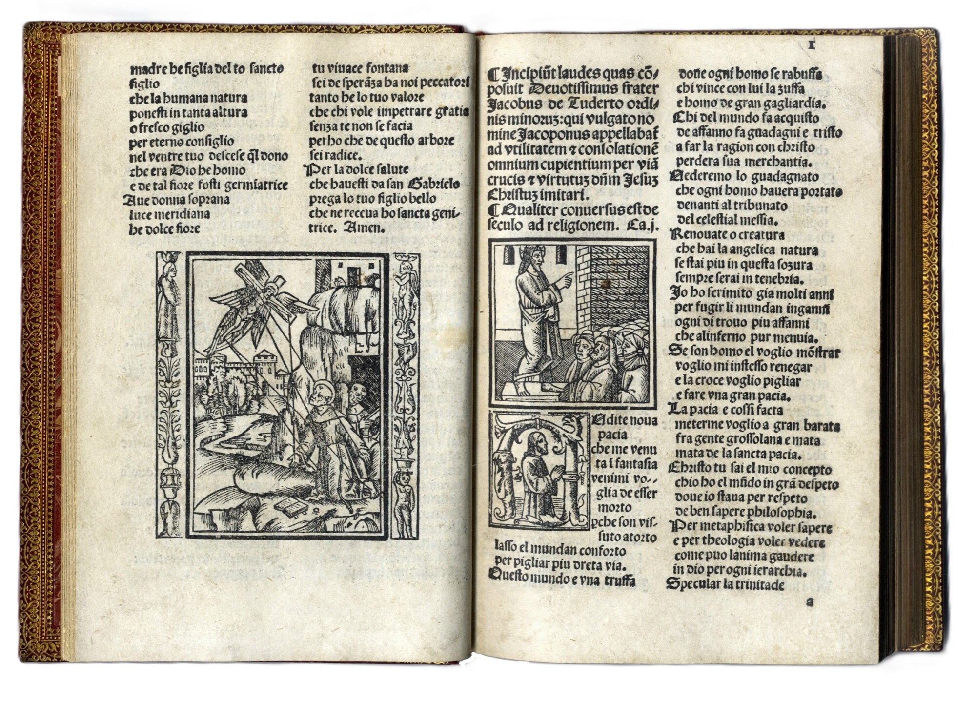 Laude de lo contemplativo et extatico B.F. Jacopone... Item alcune …