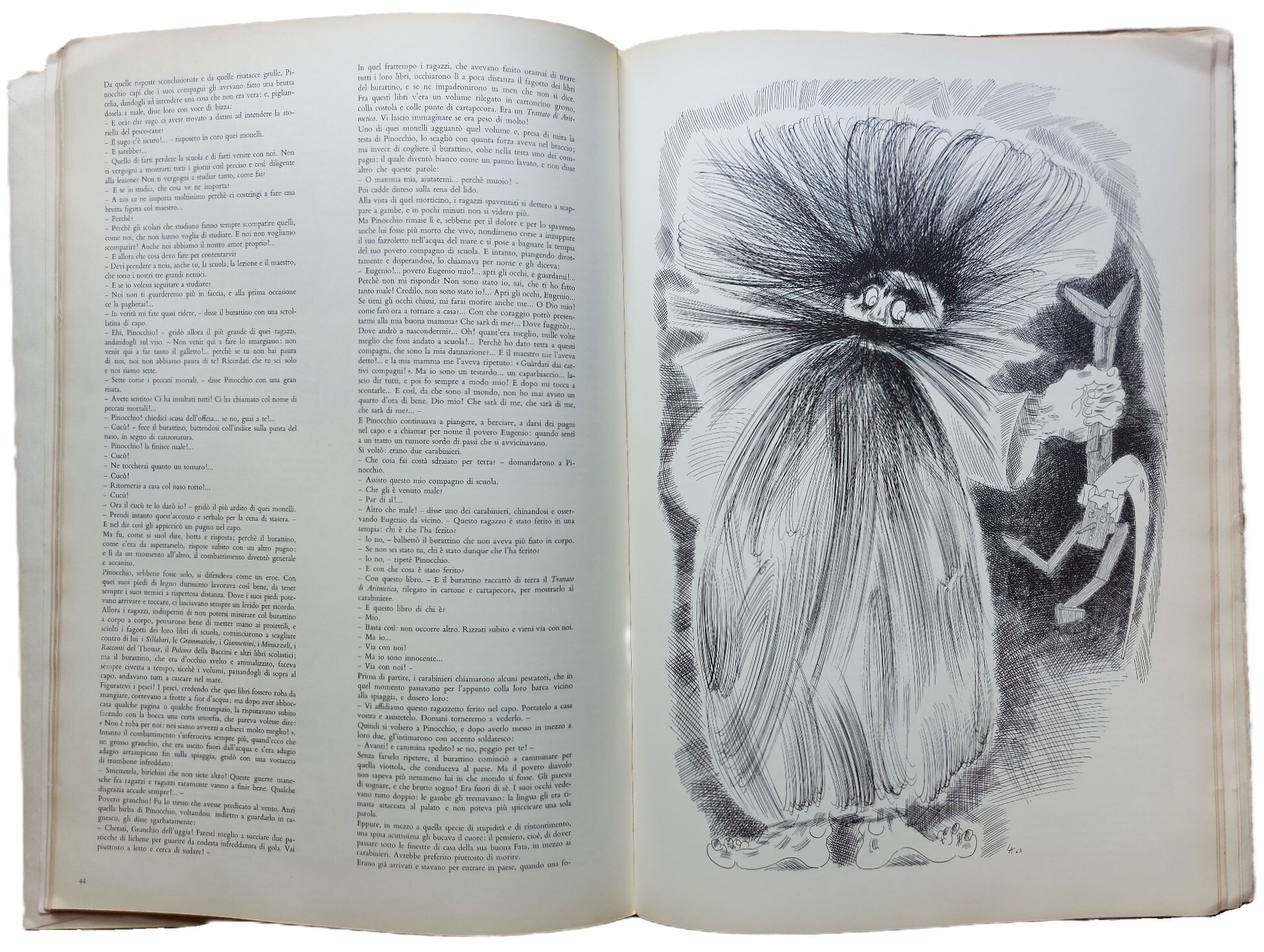 Le Avventure di Pinocchio. Storia di un burattino.