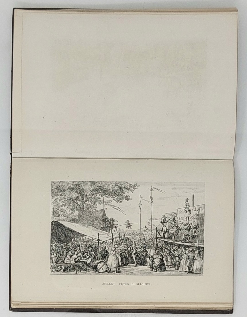 Le comic-almanach pour 1842. Douze eau-fortes de Trimolet.