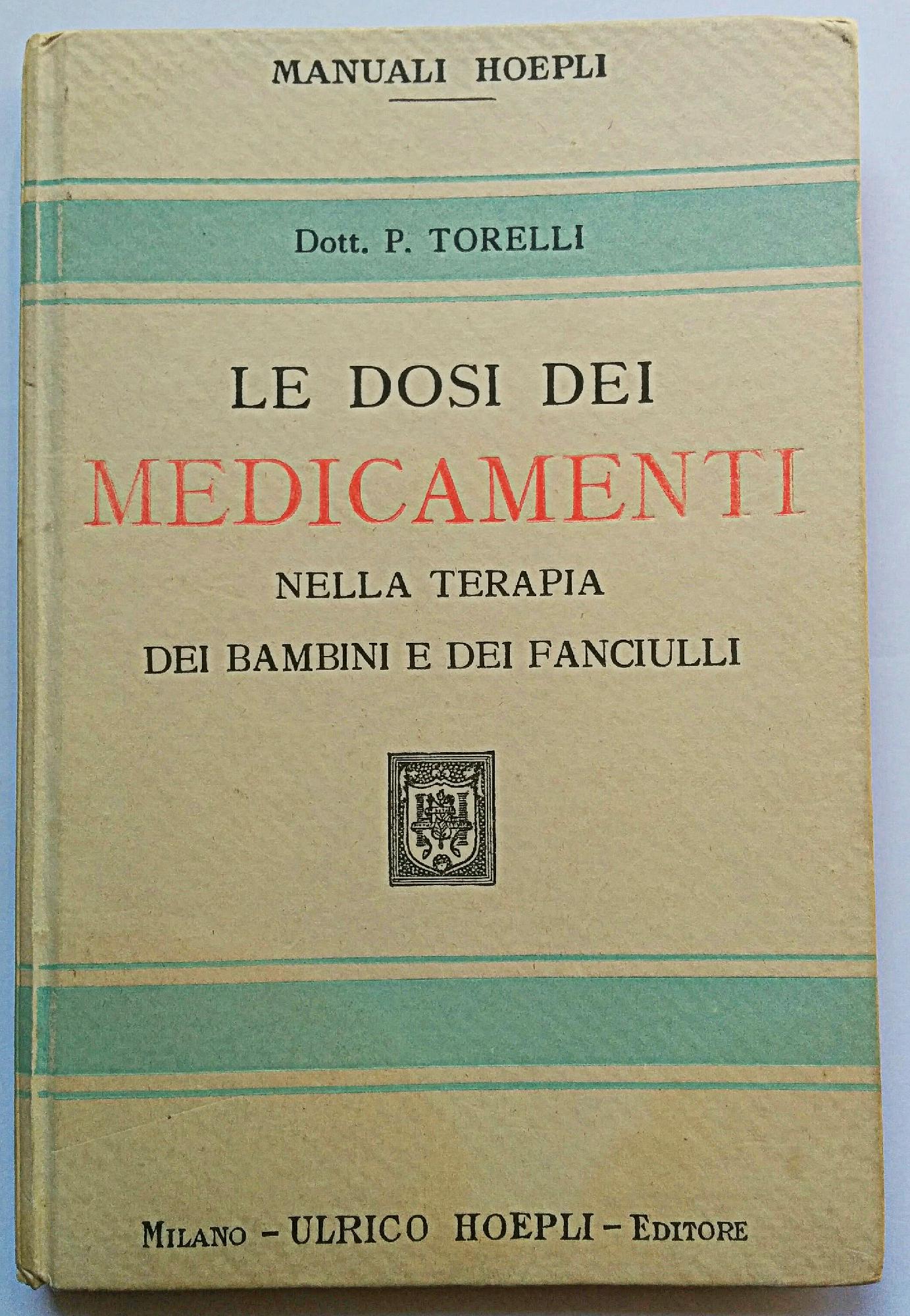 Le dosi dei medicamenti nella terapia dei bambini e dei …