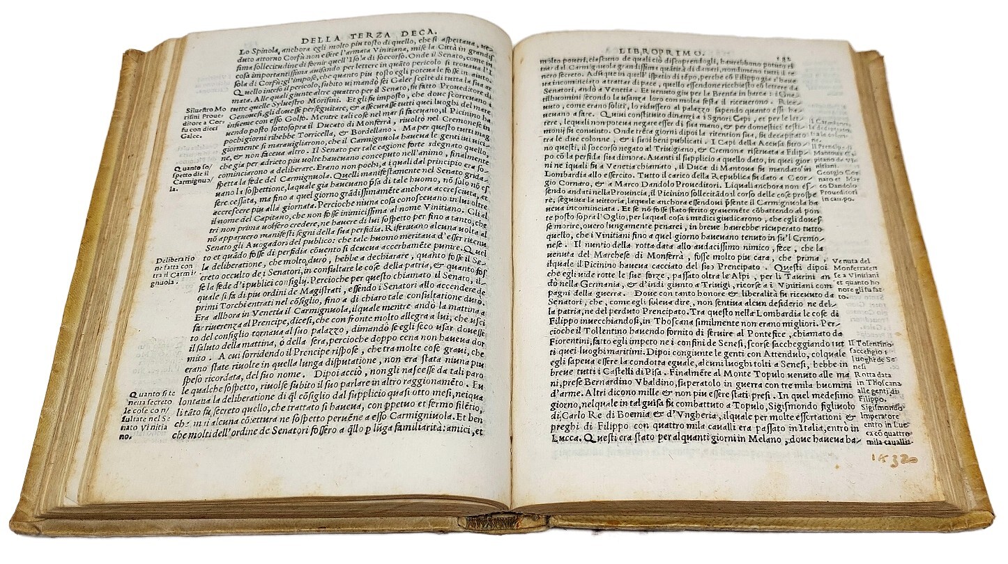 Le Historie Vinitiane, divise in tre deche. Con tre libri …