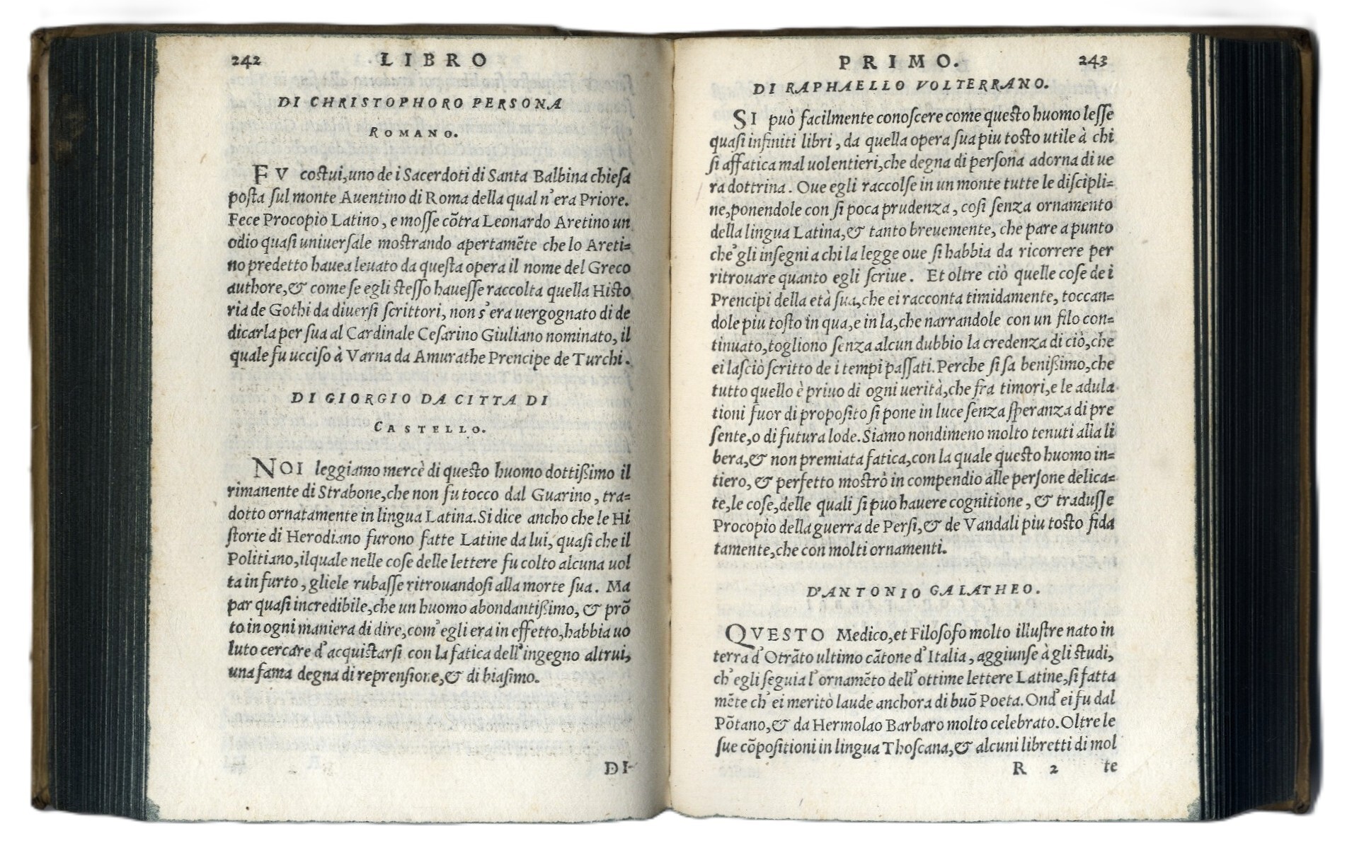 Le Iscrittioni poste sotto le vere imagini degli Huomini Famosi …