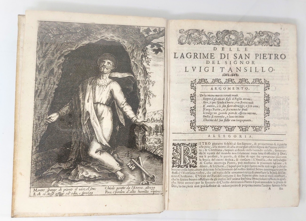 Le lagrime di San Pietro,&amp;nbsp;cavate dal suo proprio originale. Poema …