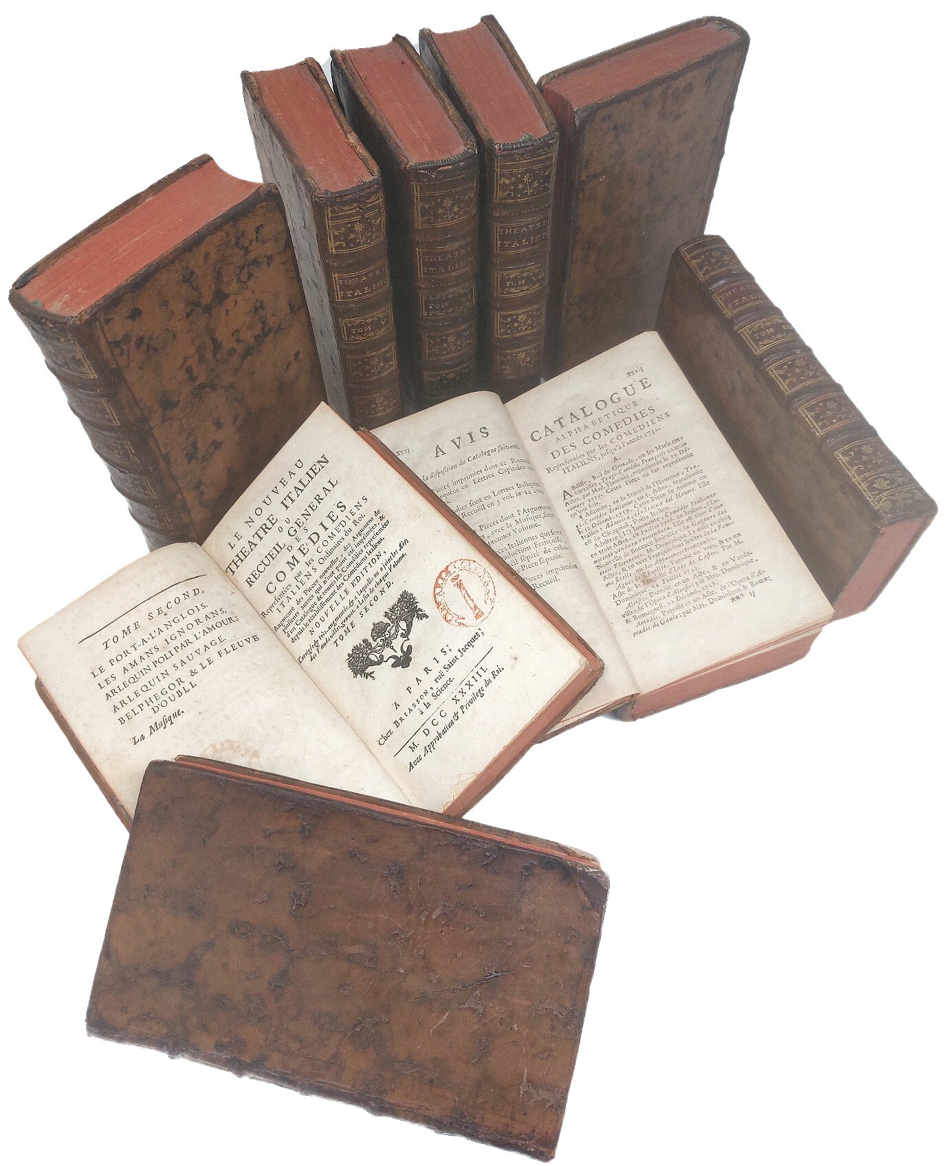 Le Nouveau Th&amp;eacute;&amp;acirc;tre Italien ou Recueil G&amp;eacute;n&amp;eacute;ral des Com&amp;eacute;dies represent&amp;eacute;es …