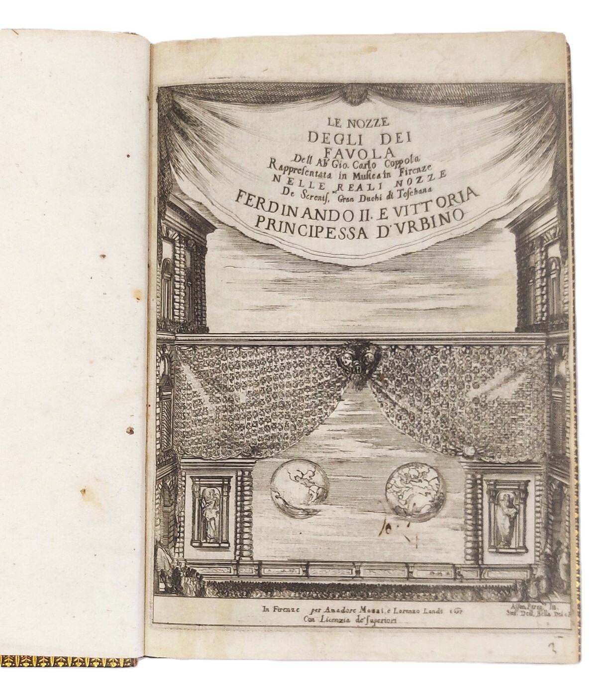 Le Nozze degli Dei. Favola rappresentata in musica in Firenze …