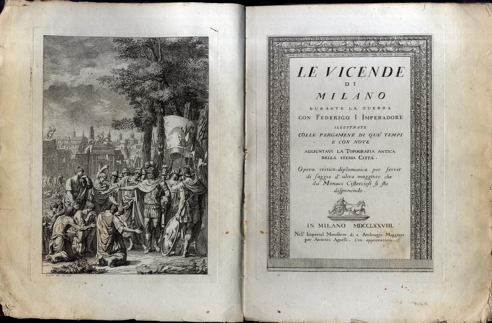 Le vicende di Milano durante la guerra con Federico I …