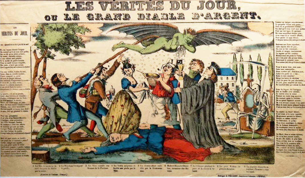 Les Vérités du jour ou le grand diable d'argent.