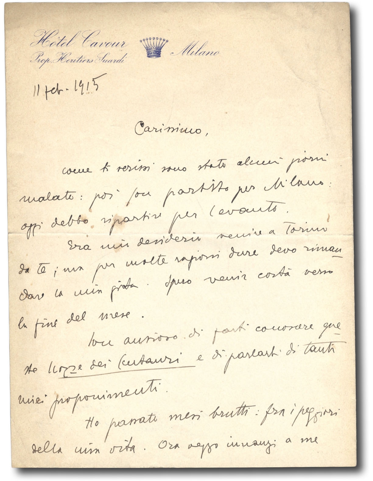 Lettera all'amico torinese