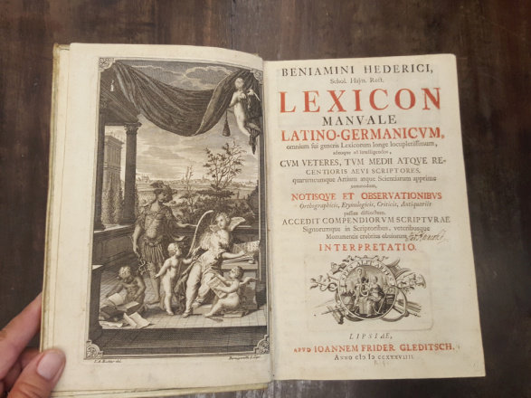 Lexicon Manuale Latino-Germanicum, omnium sui generis Lexicorum longe locupletissimum...cum veteres, …