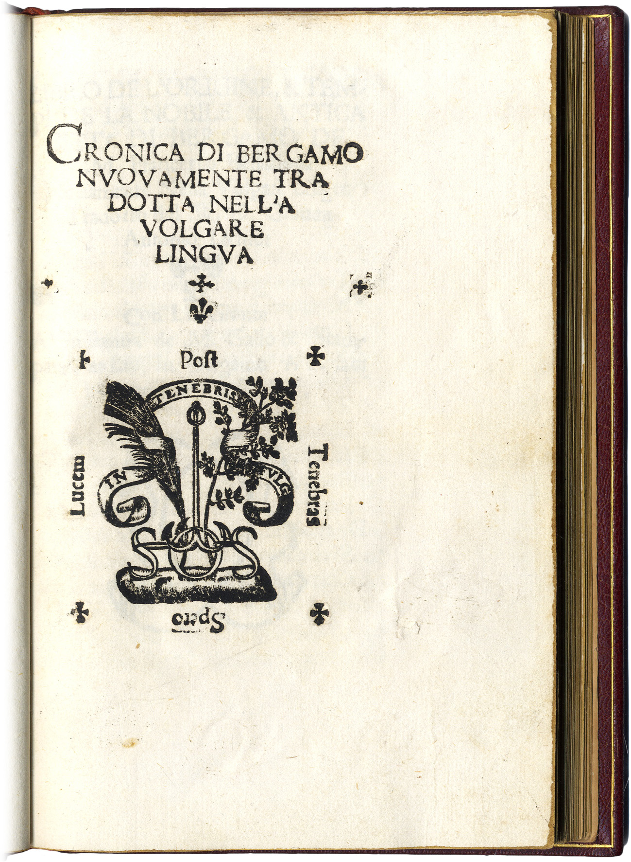 Libro de l'Origine, &amp;amp; tempi de la nobile, &amp;amp; antica …