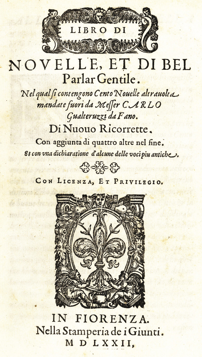 Libro di Novelle, et di bel Parlar Gentile.&amp;nbsp;Nel qual si …