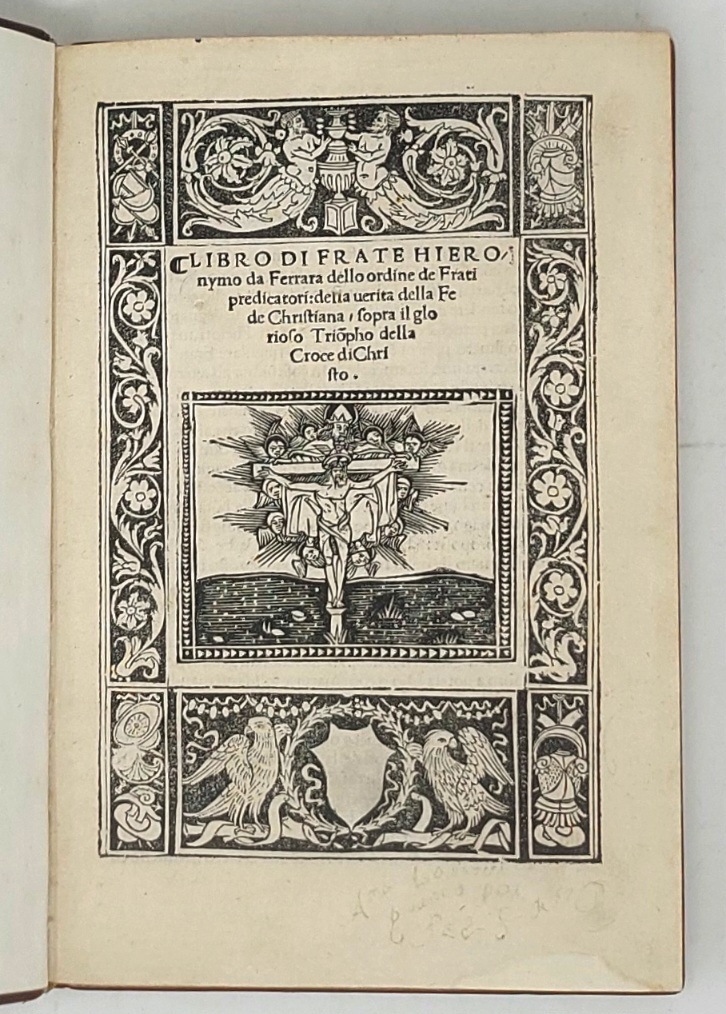 Libro sulla verit&amp;agrave; della fede Cristiana sul glorioso Triompho della …